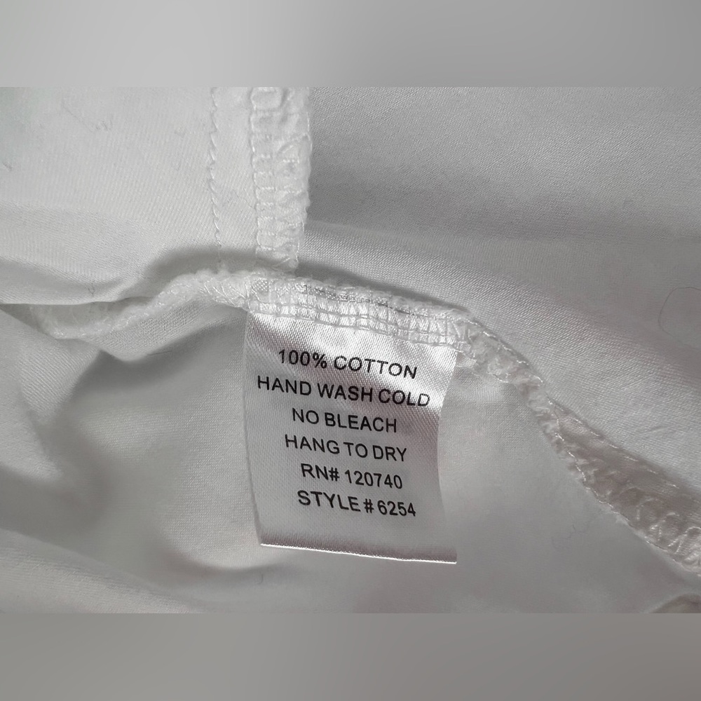 Mystree Cross Front Button Down Blouse - image 4